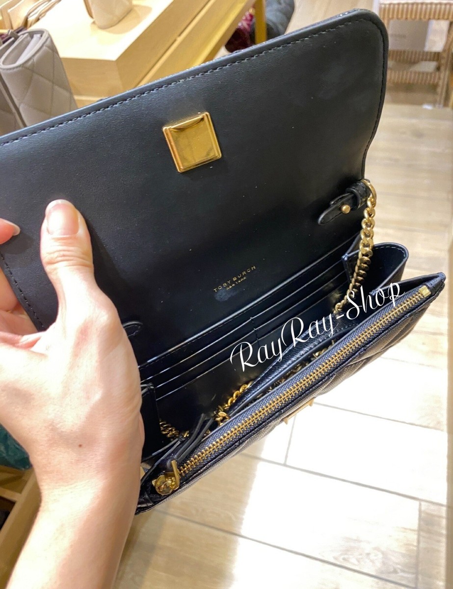 NWT TORY BURCH Willa Chain Wallet 150076 BLACK | eBay NWT TORY BURCH Willa Chain Wallet 150076 BLACK | eBay