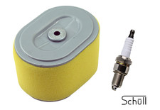 Filtro Dell'Aria + Candela Di Accensione Per Honda GX240 GX270 Filtro Pre