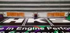 90 - 91 ED3 ED4 Civic Sedan OEM STANLEY Front Bumper Marker Corner Lights
