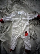 Vintage Tumble Togs Children Clothing Christmas Sleeper Size 0-3 Months