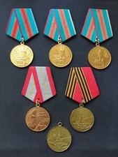 Soviet medals USSR army / jubilee USSR lot 6 pcs