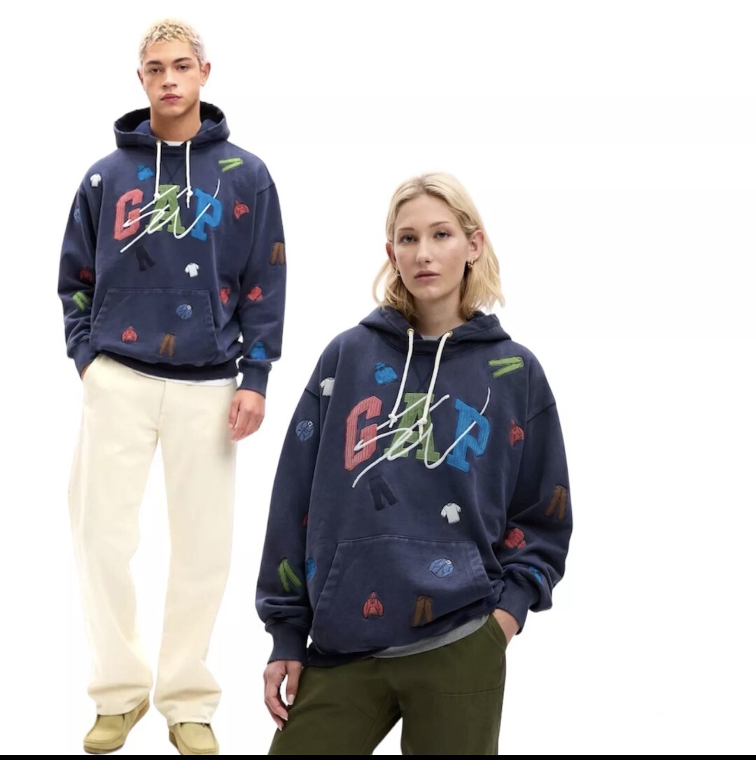GAP x SEAN WOTHERSPOON XL Re-Issue Logo Hoodie Men's /Unisex GAP x SEAN WOTHERSPOON XL Re-Issue Logo Hoodie Men's /Unisex