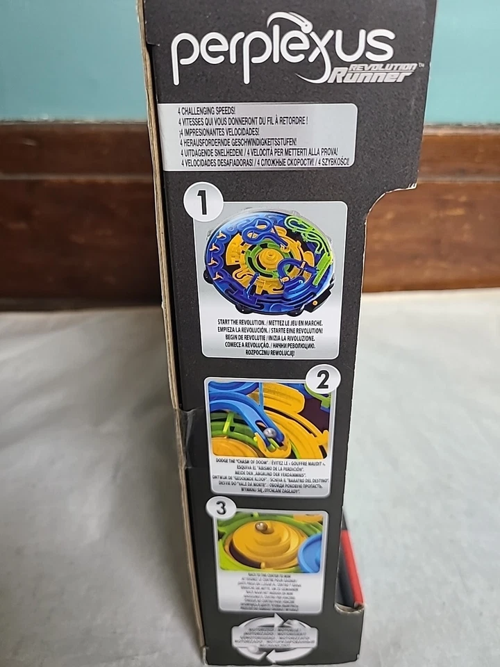 Perplexus Revolution Runner Maze Game Spin Master Sealed-Tested and Works  - Image 4 of 4