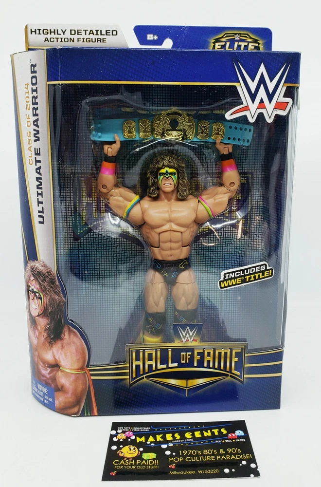 Mattel, WWE, Elite Collection Hall of Fame Exclusive Action Figure, Ultimate Warrior