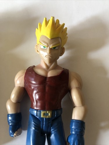 2004 DragonBall GT Jakks SS TRUNKS vs SS VEGETA 2 Figure Set Super Saiyan - Picture 6 of 7
