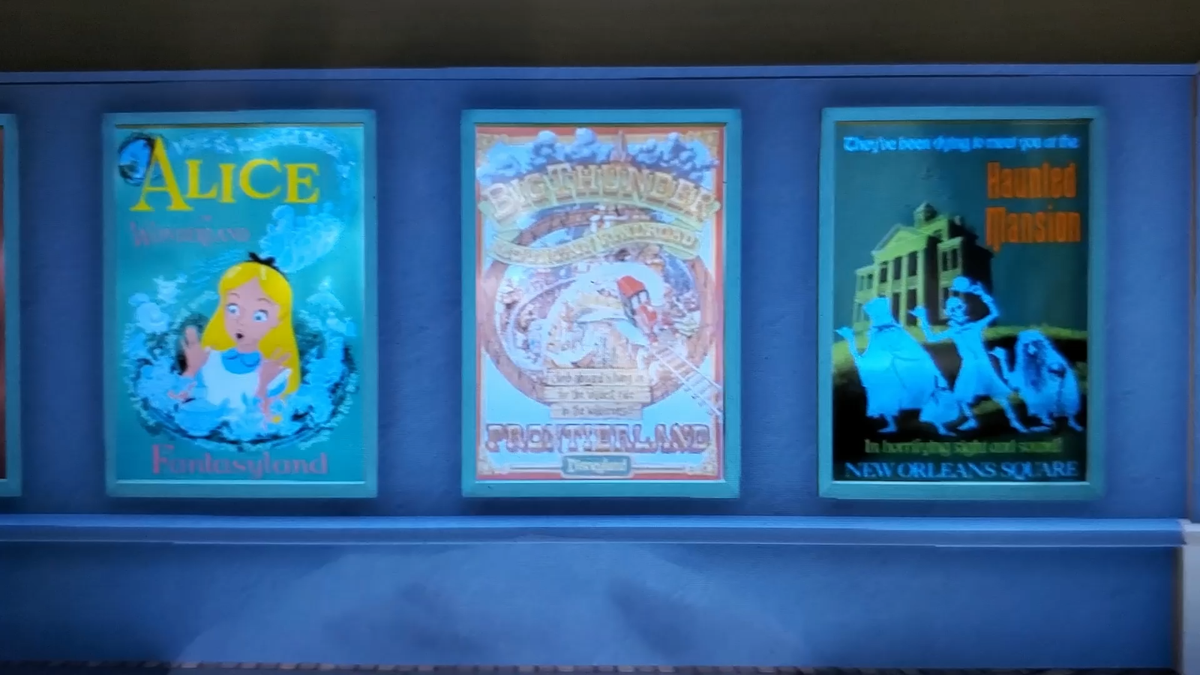 Phantom Manor Poster Disneyland Paris Authentic Disney Lithograph