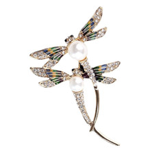Broche Libélula Pareja Grande Insecto Volador Libélula Prendedor Mujeres Hombres Joyería Regalo