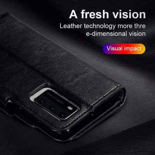 Leather Card Wallet Case For Huawei P40 P30 Pro Mate 20 lite P Smart Flip Cover - Zdjęcie 8 z 18