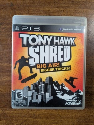 Tony Hawk Shred PS3 Complete CIB Disc Manual Case Activision EXCELLENT Condition