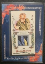 2011 Topps Allen & Ginter's - Framed Mini Relics Stan Lee #AGR-SLE 3 Colored