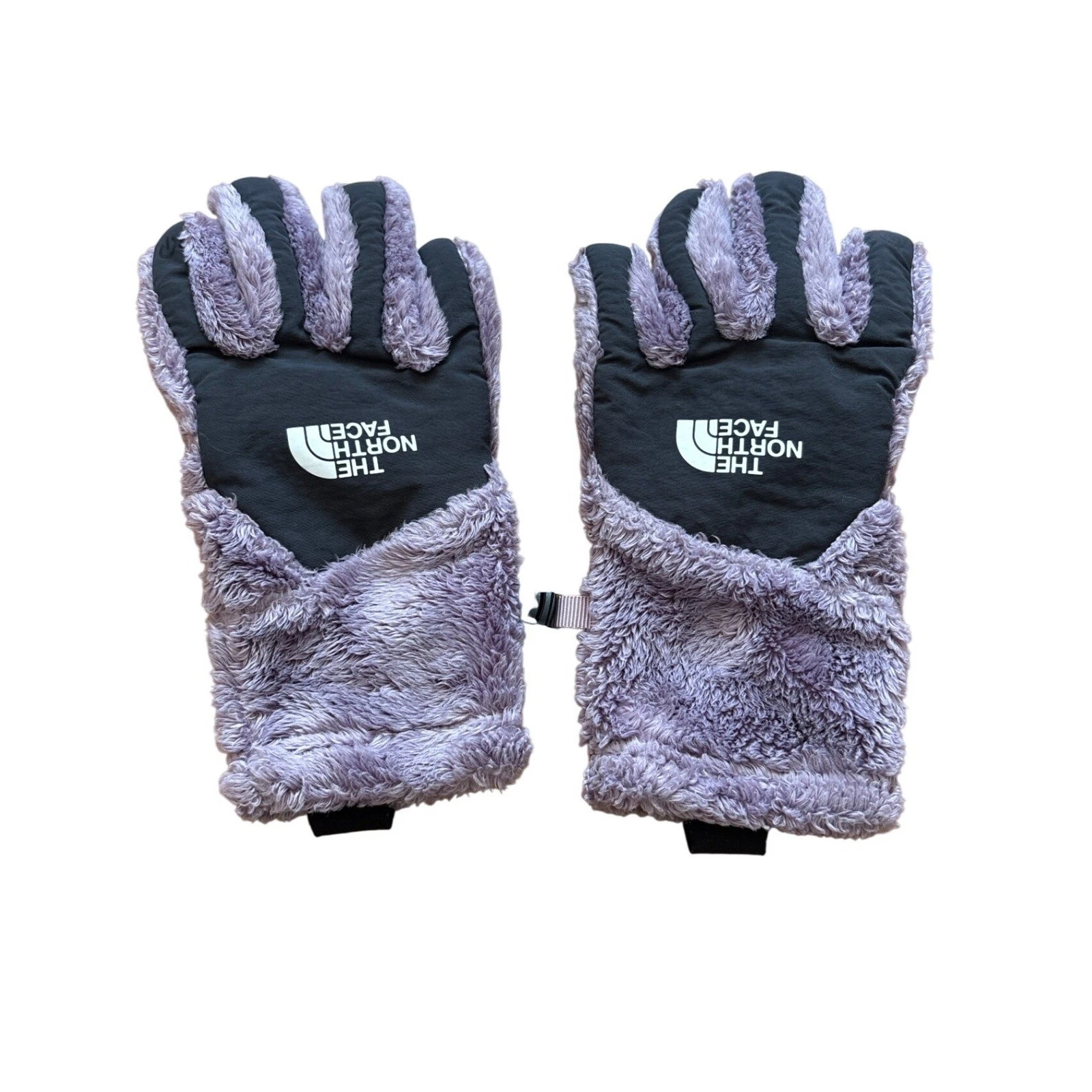 The North Face Osito Etip Gloves Girls Purple Good Fleece Touchscreen SIZE S/P