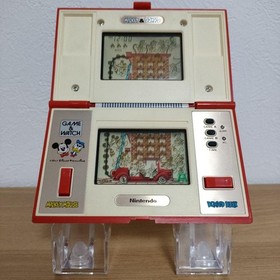 Nintendo Game & Watch Mickey & Donald Classic Handheld Game Rare Collectible