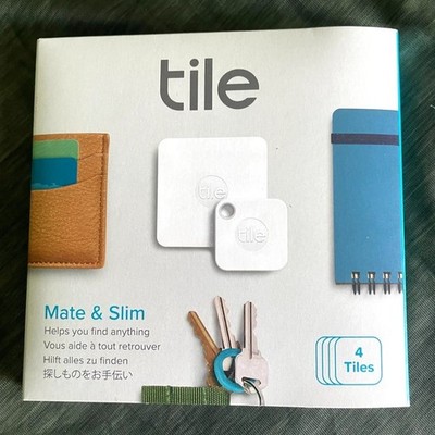 Tile Mate + Slim Tracker, Keys Finder- New Sealed Unopen box