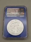 2017(P) American Silver Eagle NGC MS69 Struck At Philadelphia Mint - Blue Core
