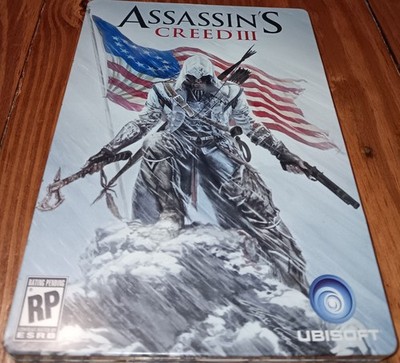 Assassin's Creed III Collector's Edition PS3 Blu-ray Tin Metal Case Ubisoft READ