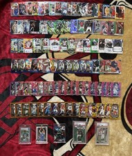 🔥100 plus card lot, lasers, autos, numbered, slabs and more!🔥🔥