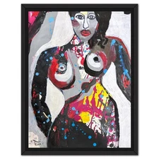 Jenik Cook Framed Hand Signed Original Painting Art