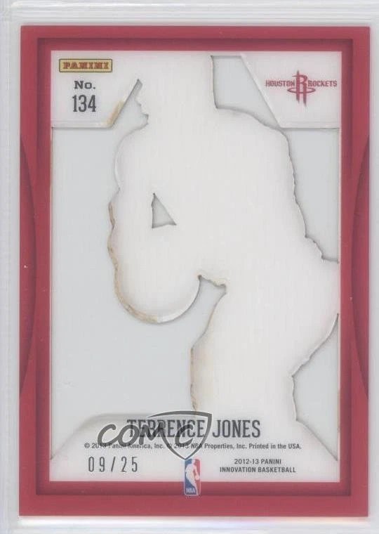2012-13 Panini Innovation View Rookies Red /25 Terrence Jones #134 Rookie RC - Image 2 of 2