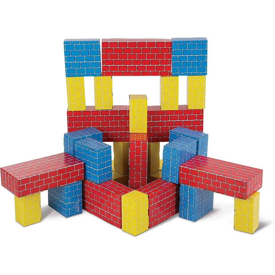Deluxe Jumbo Cardboard Blocks - 40 pc Set - Image 2 of 4