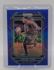 Jonquel Jones 2023 Panini Prizm WNBA #53 Blue Prizm /175 LIBERTY
