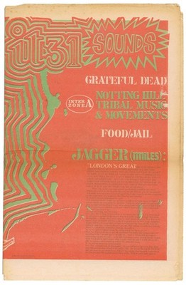 International Times No  31 May 17 - 30 1968 Mick Jagger William Burroughs David