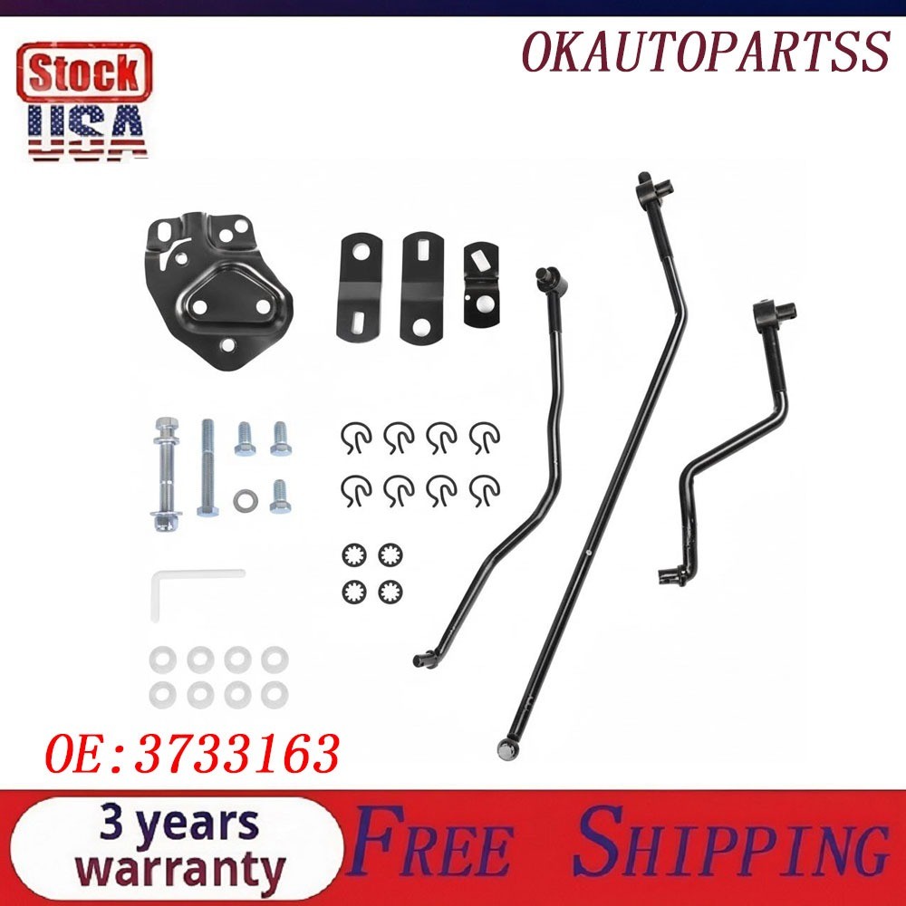 For Hurst Shifters & Muncie Transmission 4 Speed Shifter Linkage Kit 1955-1967