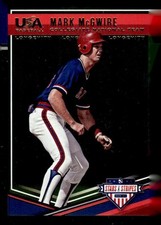 2018 Panini USA Baseball Stars & Stripes #100 Mark McGwire Longevity Base