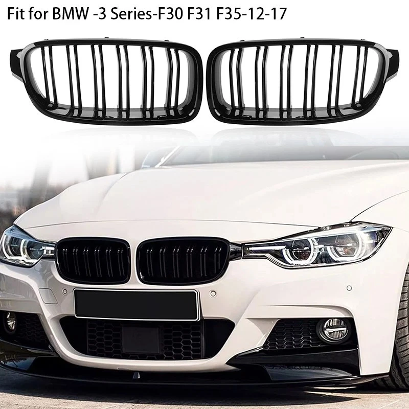 Divisor de labios de parachoques delantero estilo CS negro carbono para 15-20 BMW F80 M3 F82 F83 M4 Foto 2 de 4