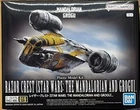Bandai Star Wars Vehicle Model Razor Crest Mandalorian Grogu Plastic Model Kit