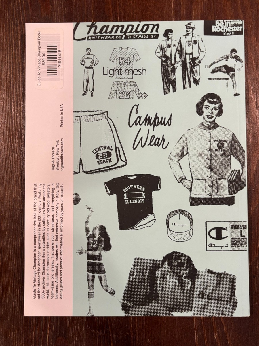 Tags & Threads Guide To Vintage Champion Clothing Sweatshirts