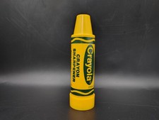 Vintage 1978 Crayola Crayon Sharpener by Binney Smith Made in USA Yellow