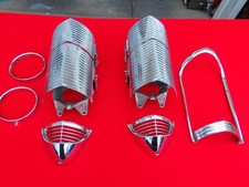 Vintage 63 65 Buick Riviera Custom Chrome 11 Pcs Headlight Covers Lot Wow 425
