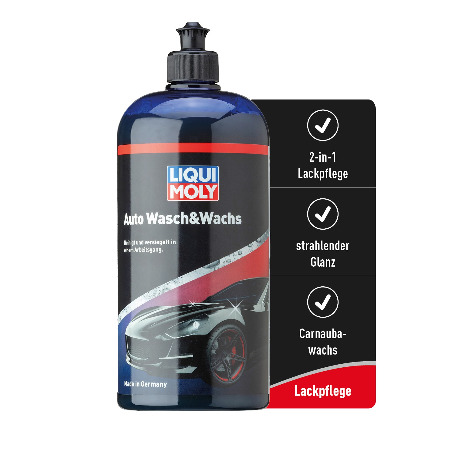 LIQUI MOLY Waschpolitur Auto Wasch&Wachs [1 L] 1542 1l - Image 2