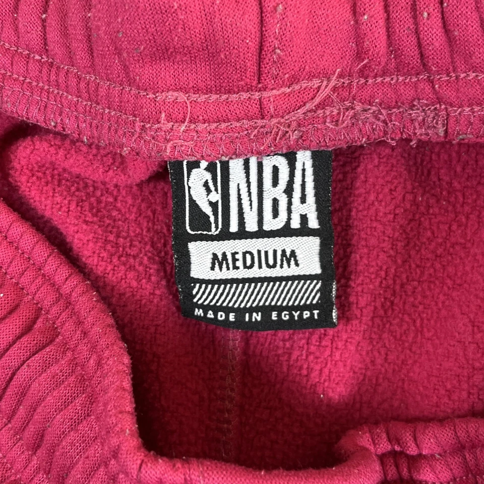 Pantalones Cortos para Hombre NBA Fucsia Talla M - 2 Bolsillos, Logotipo de Escritura, Cordón Foto 4 de 4