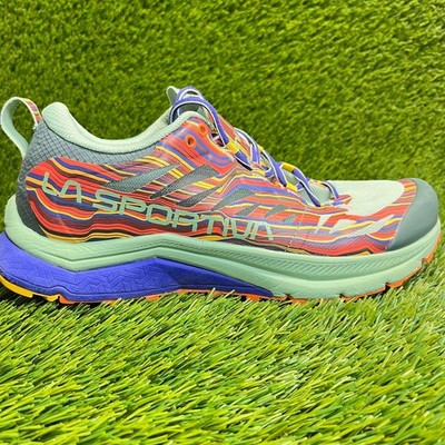 La Sportiva X Janji Jackal II Mens Size 9 Green Athletic Running Shoes Sneakers