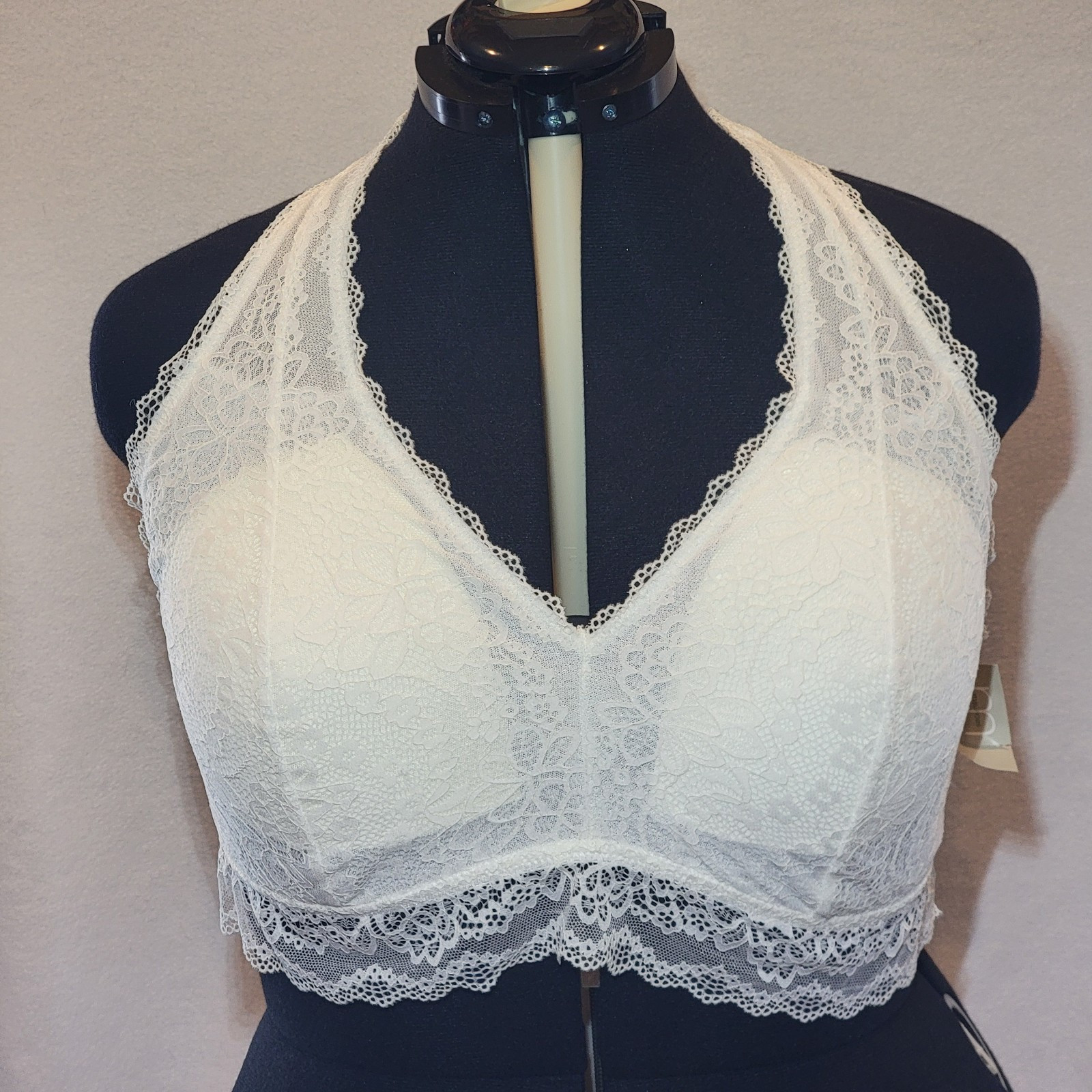 Maurices Plus 3 Lace Bralette Beige-image