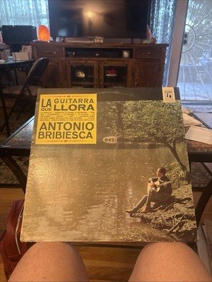 Antonio Bribiesca La Guitarra que Llora Caytronics  VG+ Ultrasonic Clean vinyl