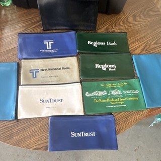 Miscellaneous Bank Bags 10 Total