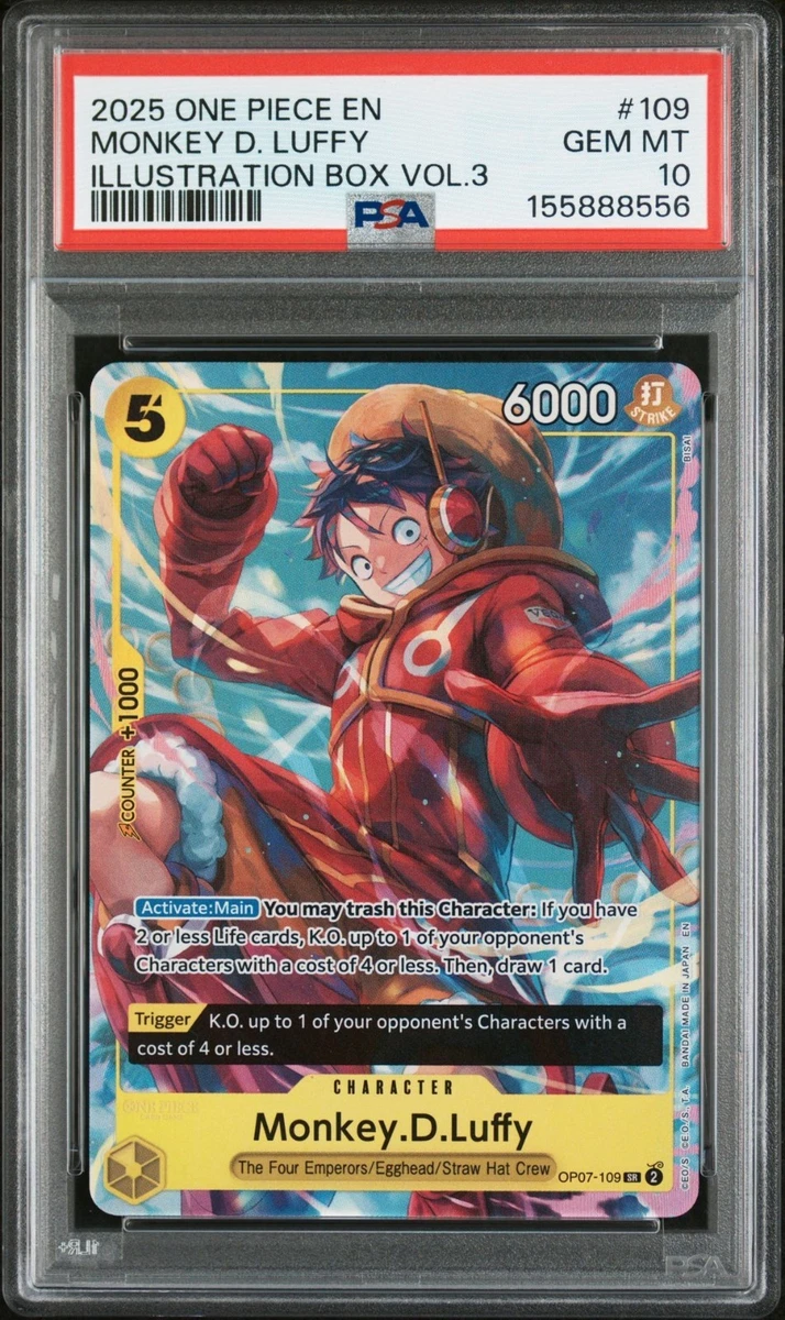 Monkey.D.Luffy OP07-109 One Piece Promotion Cards for sale | eBay