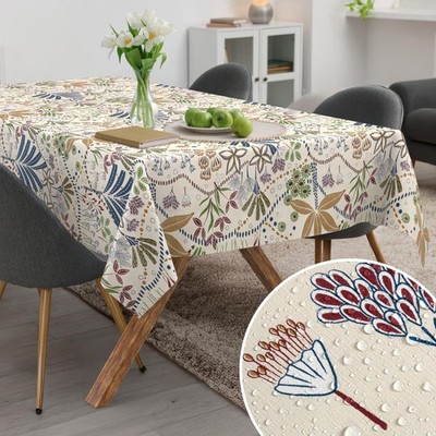 Wachstischdecke Wachstuch Tischdecke abwaschbar Gartentischdecke Ethno