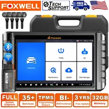 FOXWELL NT809TS Bidirectional OBD2 Scanner Car Diagnostic Tool TPMS Programming