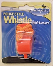 WHISTLE ORANGE 60MM