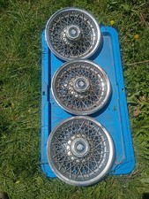 1978 1979 Buick Regal 14 Wire Spoke Hubcaps Wheel Covers Set Of 3 Set 6
