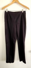 Escada Sport Pants Black Ankle Classic Stretch Size 36 US Small