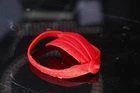RED HEADBAND  FOR MARX JOHNNY WEST ACTION FIGURE FORT APACHE GERONIMO