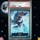 PSA 10 Kuzan OP02-096 SR Alternate Alt Art Paramount War English One Piece TCG