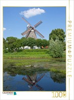 Calvendo Puzzle Johanna Windmill | 1000 Pieces, Finished Size 25.2 × 18.9 In (64
