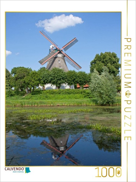 Calvendo Puzzle Johanna Windmill | 1000 Pieces, Finished Size 25.2 × 18.9 In (64-image