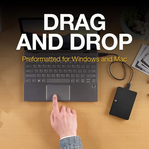 Seagate Expansion Portable, 4TB, External Hard Drive, 2.5 Inch, USB 3.0, for Mac - 第 6/7 張圖片