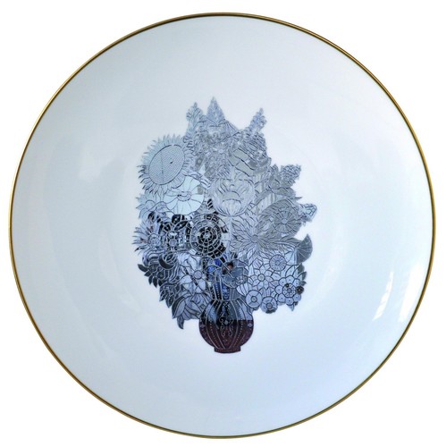 JEFF KOONS 'Vase of Flowers' Ltd. Ed. Porcelain Collector's Plate by Bernardaud - 第 6/22 張圖片